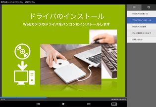 ナレーション付きデジタルプレゼンNaviTube
